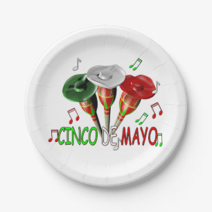 Happy Cinco de Mayo Papieren Bordje