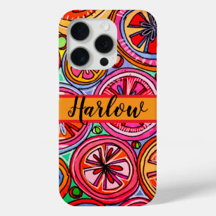 Happy Circles telefoonhoesje iPhone 15 Pro Case