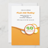 Happy Circles Uitnodiging (Voorkant)