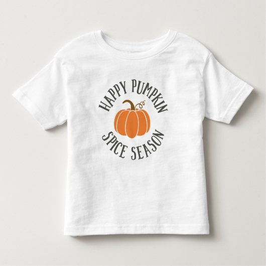 Happy Citrouille Spice Saison T-Shirt (Devant)