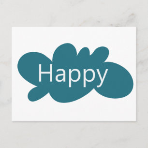 Happy Cloud Briefkaart