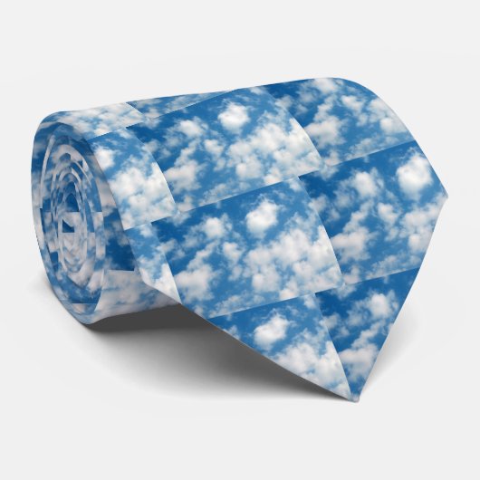 Happy Cloud Stropdas (Opgerold)