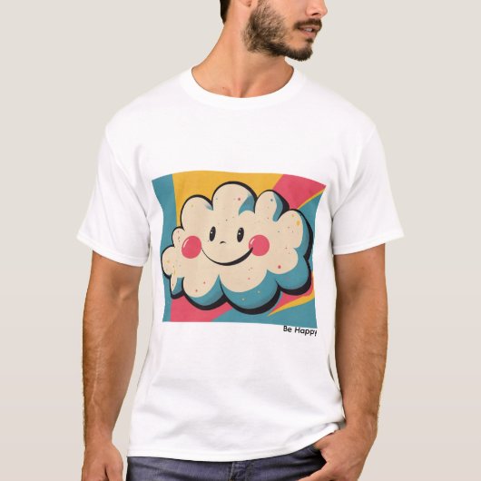 Happy Cloud T-shirt (Voorkant)