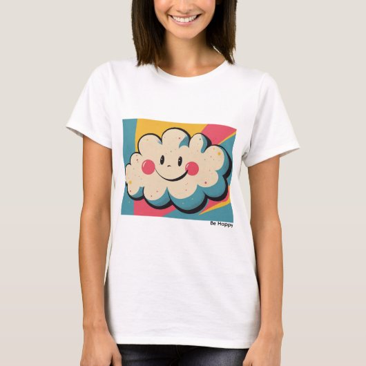 Happy Cloud T-shirt (Voorkant)
