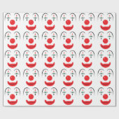 Happy Clown Face Cadeaupapier (Vlak)