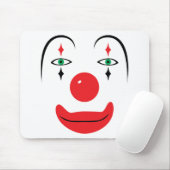 Happy Clown Face Muismat (Met muis)