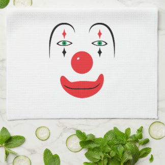 Happy Clown Face Theedoek