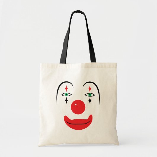 Happy Clown Face Tote Bag (Voorkant)