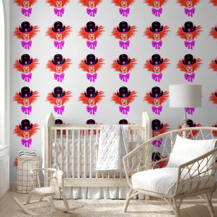 Happy Clown Grappig Behang