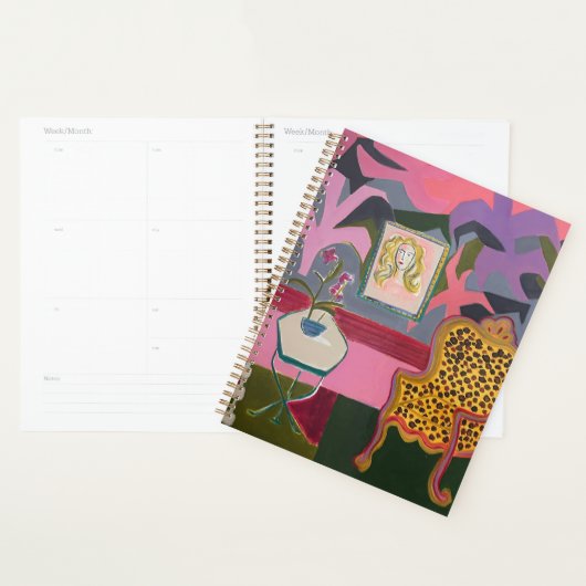 Happy Colorful Day Planner (Devant avec enveloppe)