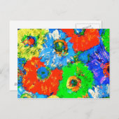 HAPPY COLORS BRIEFKAART (Voorkant / Achterkant)