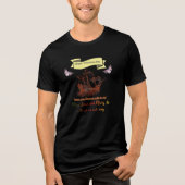Happy Columbus Day Tri-Blend T-Shirt  (Voorkant)