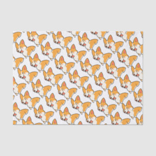 Happy Corgi Tissuepapier