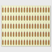 Happy Corn Dog Cadeaupapier (Vlak)