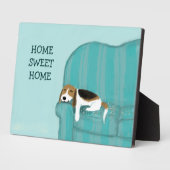 Happy Couch Dog - Home Sweet Home Beagle Fotoplaat (Zijkant)