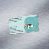 Happy Couch Dog | Zitplaatsen voor huisdieren | Di Visitekaartje Magneet (Voorbeeld)