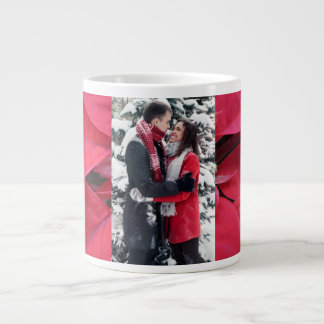 Happy Couple Jumbo Poinsettia Mug Extra Grote Beker
