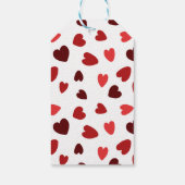 Happy Couple Valentijnsdag Envelope Cadeaulabel (Achterkant)