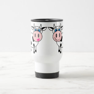 Happy Cows in Love Travel Mug Reisbeker