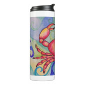 Happy Crab Tumbler Thermosbeker (Gedraaid links)