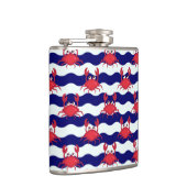 Happy Crabs Pattern Heupfles (Rechts)