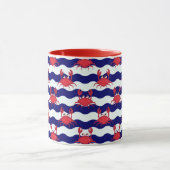 Happy Crabs Pattern Mok (Midden)