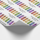 Happy Crayons Cadeaupapier (Hoek)