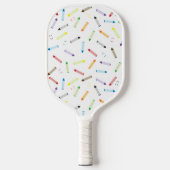 Happy Crayons Pickleball Paddle (Voorkant)