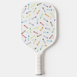 Happy Crayons Pickleball Paddle