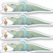 Happy Croc Stickers! Sticker (Voorkant)