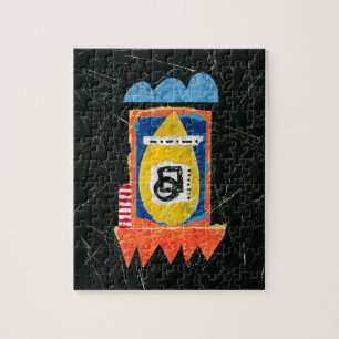 Happy Cry Jigsaw Puzzel - Abstracte kunst