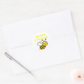happy culture ronde sticker (Envelop)