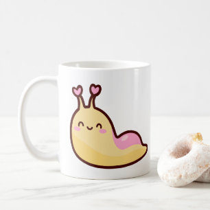 Happy Cute Slug Koffiemok