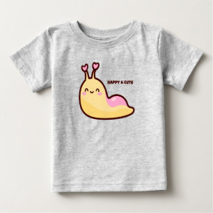 Happy Cute Slug Persoonlijke tekst