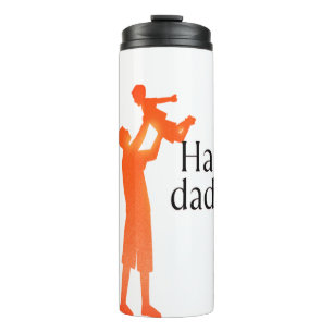 Happy Dad Day Mok - Vader & Kind Silhouette Gift