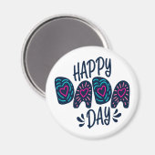 Happy Dada Day Happy Vaderdag | Magneet (Voorkant / Achterkant)