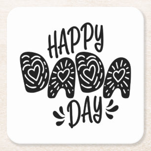 Happy Dada Day Happy Vaderdag   ONDERZETTER