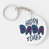Happy Dada Day Happy Vaderdag | SLEUTELHANGER (Voorkant)