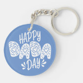 Happy Dada Day Happy Vaderdag | SLEUTELHANGER (Achterkant)