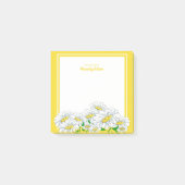 Happy Daisies Geel-Wit Post-it® Notes (Voorkant)