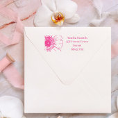 Happy Daisy retouradres Zelfinktende Stempel