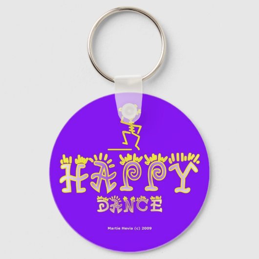 Happy Dance (2b) Sleutelhanger (Voorkant)