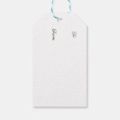 Happy Dancers Gift Label Cadeaulabel (Achterkant)