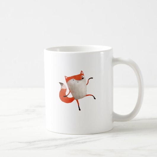 Happy Dancing Fox Koffiemok (Rechts)