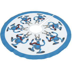 Happy Dancing Reindeer Vakantie Kerstboom Rok