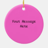 Happy Dancing Schattig Wit Konijn Keramisch Ornament (Achterkant)