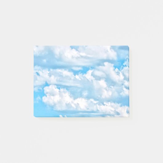 Happy Dancing Sunny Clouds Decor Post-it® Notes (Voorkant)