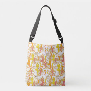 Happy Dancing Yoga Girls Crossbody Tas