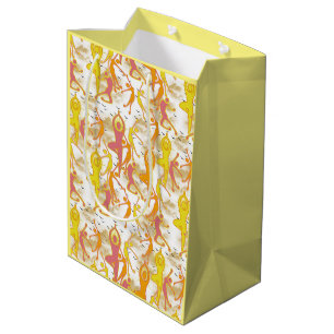 Happy Dancing Yoga Girls Medium Cadeauzakje