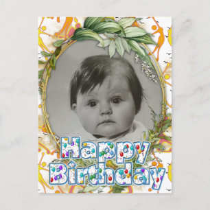 Happy Dancing Yoga Meisjes Aankondiging Briefkaart